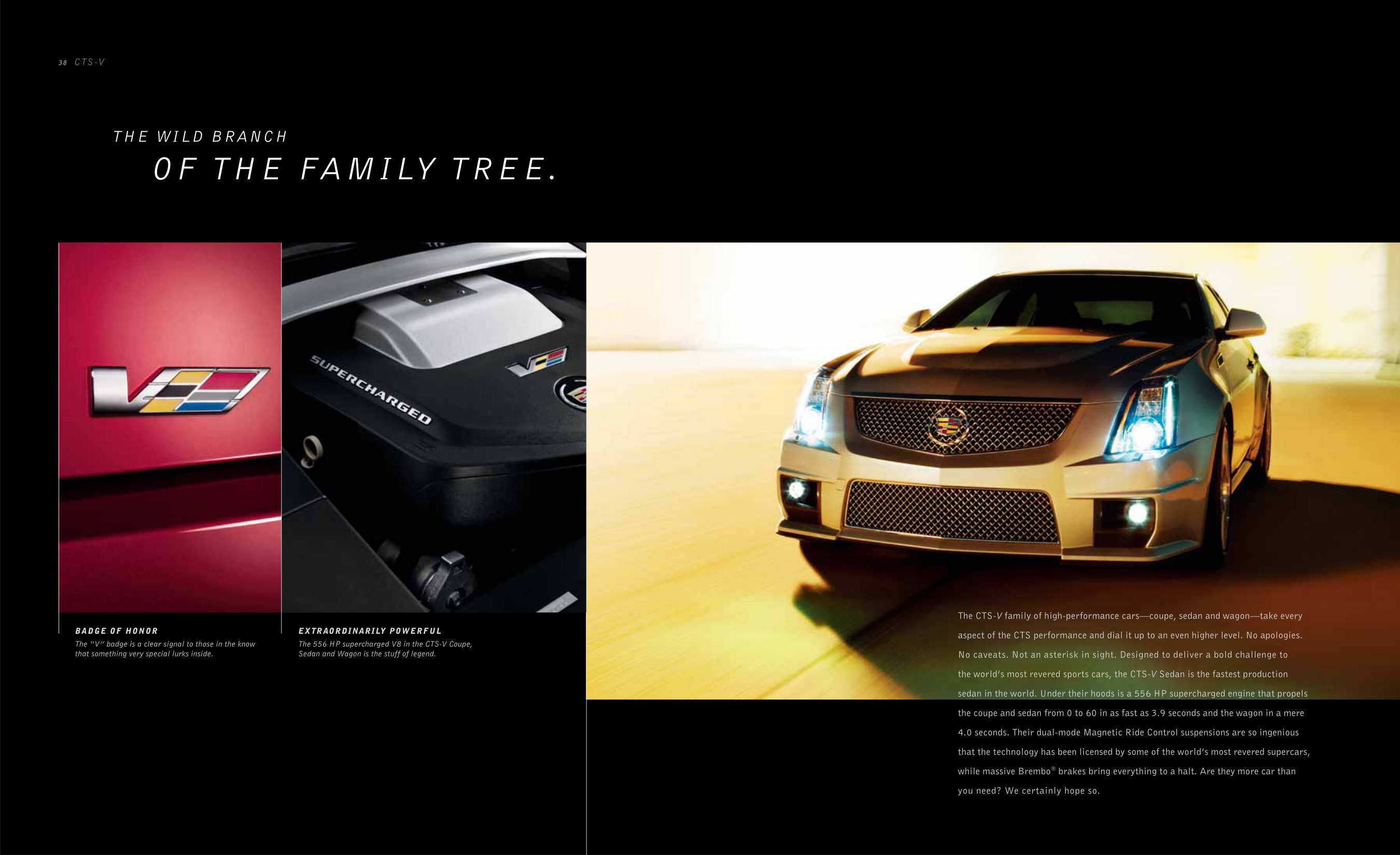 2012 Cadillac CTS Brochure Page 14